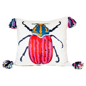 Watermelon beetle pillow